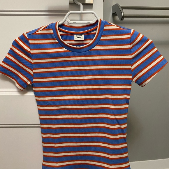 Sunday’s Best (aritzia) Striped top - Picture 1 of 5